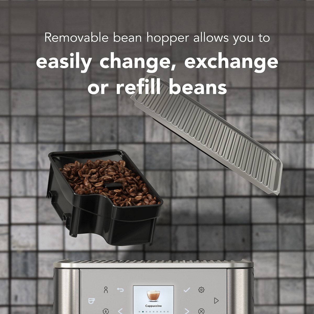 Fully Automatic Espresso Machine KF6 - Cast Iron Black - Image 2