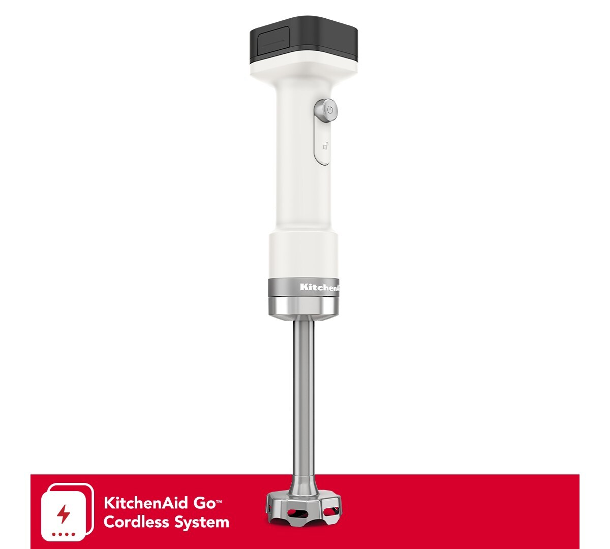 KitchenAid Go® Cordless Hand Blender - battery included - Porcelain White
