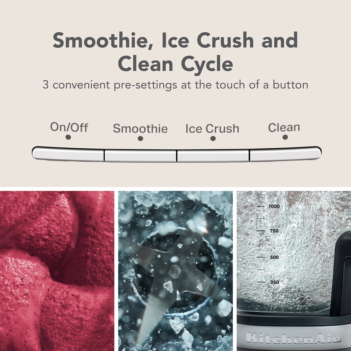 KitchenAid® Pure Power Blender with 62oz Glass Jar - Agave - Image 6