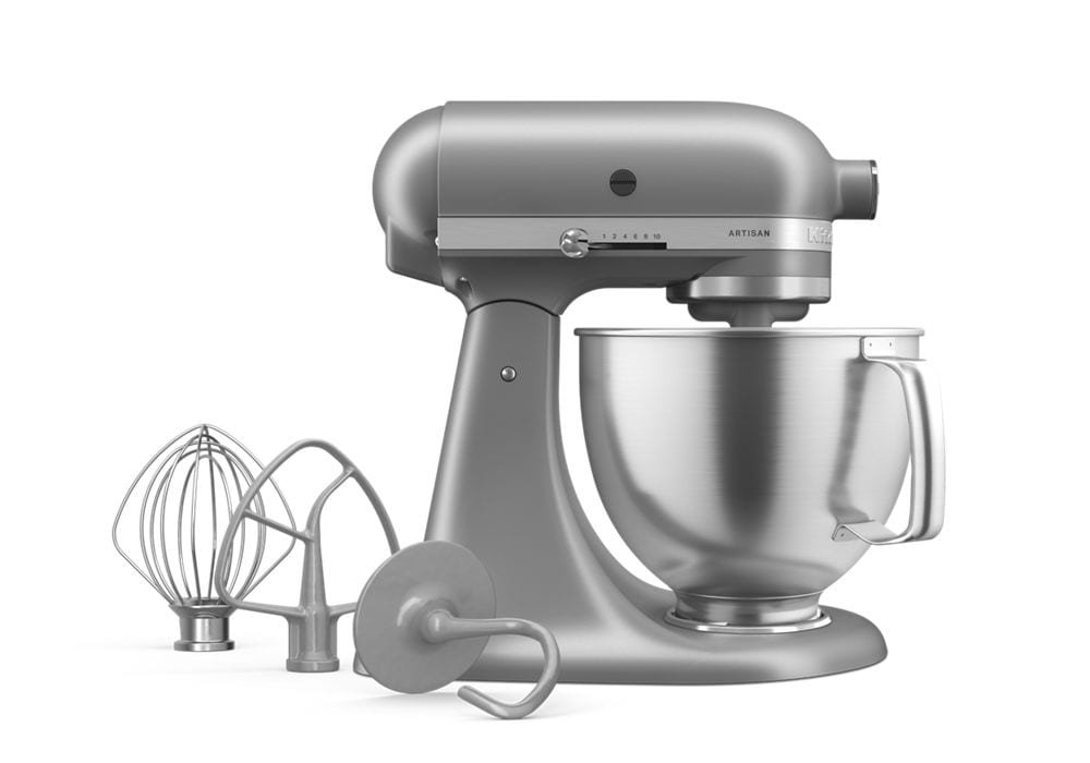 Artisan® Series 5 Quart Tilt-Head Stand Mixer with Premium Touchpoints - Contour Silver