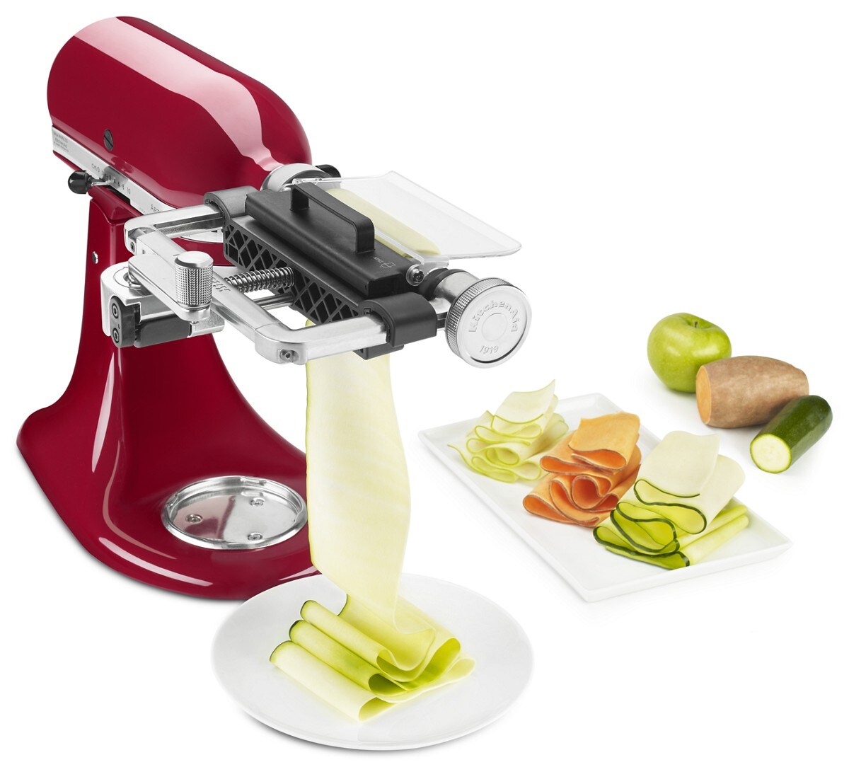 Vegetable Sheet Cutter Attachment with Noodle Blade - Image 3